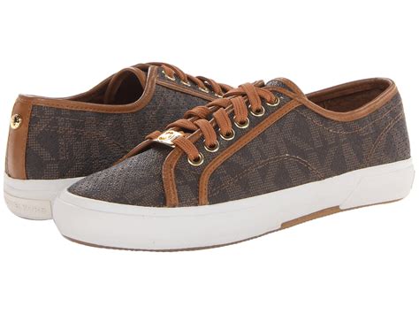 brown michael kors sneakers